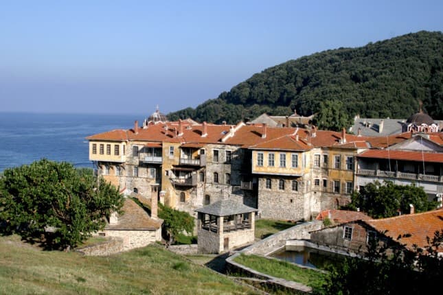 Афон Иверский монастырь